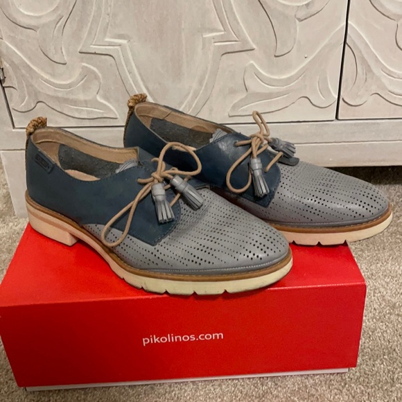 Pikolinos - Denim size 40 (9-9.5 US) like new!  Worn twice.  Super comfortable! - Picture 1 of 5
